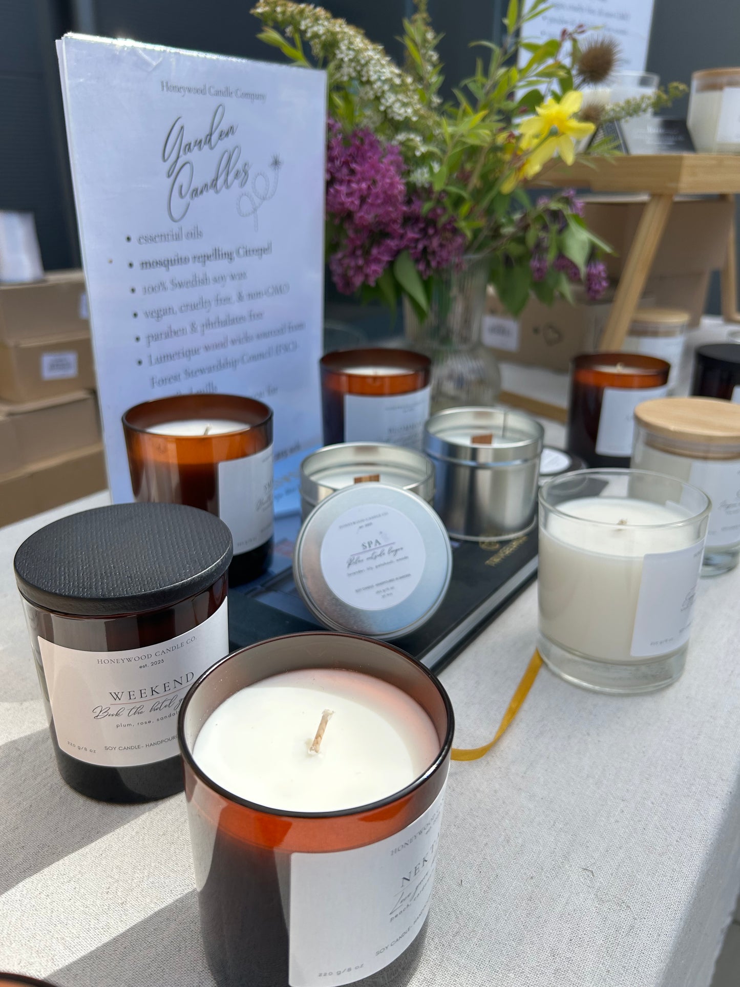 Mosquito Repelling Candles